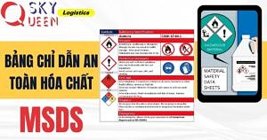 BẢNG CHỈ DẪN AN TOÀN HÓA CHẤT – MSDS