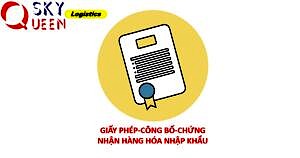 CÁC LOẠI GIẤY PHÉP TRONG XUẤT NHẬP KHẨU HÀNG HÓA