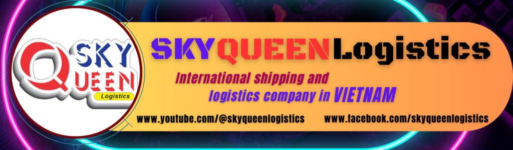 Trang chủ banner website sky queen logistis