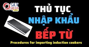 THỦ TỤC NHẬP KHẨU BẾP TỪ