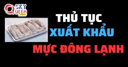 THỦ TỤC XUẤT KHẨU MỰC ĐÔNG LẠNH