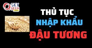 THỦ TỤC NHẬP KHẨU ĐẬU TƯƠNG