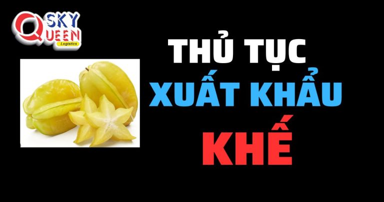 Thủ tục xuất khẩu Khế - Sky Queen Logistics.
