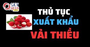 THỦ TỤC XUẤT KHẨU VẢI THIỀU