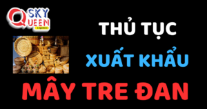 THỦ TỤC XUẤT KHẨU MÂY TRE ĐAN