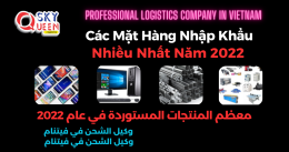 CÁC MẶT HÀNG NHẬP KHẨU NHIỀU NHẤT NĂM 2022