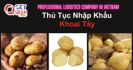 THỦ TỤC NHẬP KHẨU KHOAI TÂY