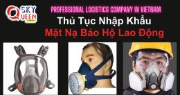 THỦ TỤC NHẬP KHẨU MẶT NẠ BẢO HỘ LAO ĐỘNG