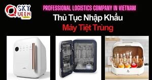 THỦ TỤC NHẬP KHẨU MÁY TIỆT TRÙNG