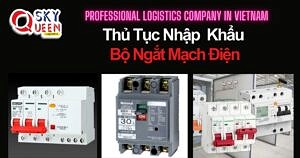 THỦ TỤC NHẬP KHẨU BỘ NGẮT MẠCH ĐIỆN