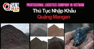 THỦ TỤC NHẬP KHẨU QUẶNG MANGAN