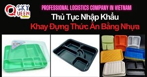 THỦ TỤC NHẬP KHẨU KHAY ĐỰNG THỨC ĂN BẰNG NHỰA