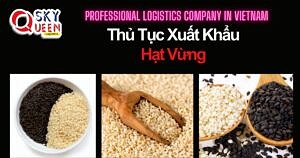 THỦ TỤC XUẤT KHẨU HẠT VỪNG