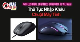 THỦ TỤC NHẬP KHẨU CHUỘT MÁY TÍNH