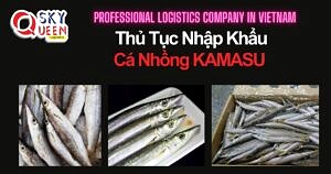 THỦ TỤC NHẬP KHẨU CÁ NHỒNG KAMASU