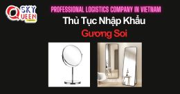 THỦ TỤC NHẬP KHẨU GƯƠNG SOI