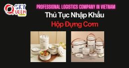 THỦ TỤC NHẬP KHẨU HỘP ĐỰNG CƠM