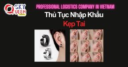 THỦ TỤC NHẬP KHẨU KẸP TAI