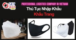 THỦ TỤC NHẬP KHẨU KHẨU TRANG