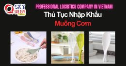 THỦ TỤC NHẬP KHẨU MUỖNG CƠM