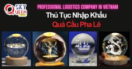 THỦ TỤC NHẬP KHẨU QUẢ CẦU PHA LÊ