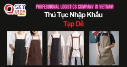 THỦ TỤC NHẬP KHẨU TẠP DỀ