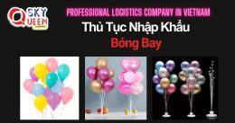 THỦ TỤC NHẬP KHẨU BÓNG BAY