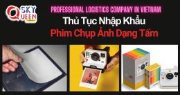 THỦ TỤC NHẬP KHẨU PHIM CHỤP ẢNH DẠNG TẤM