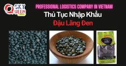 THỦ TỤC NHẬP KHẨU ĐẬU LĂNG ĐEN