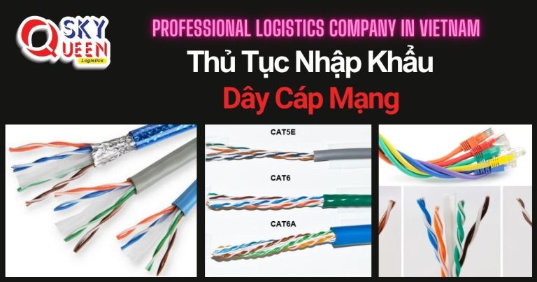 NHẬP KHẨU DÂY CÁP MẠNG | Hs code 8544