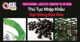 THỦ TỤC NHẬP KHẨU HẠT GIỐNG ĐẬU ĐŨA