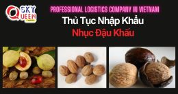 THỦ TỤC NHẬP KHẨU NHỤC ĐẬU KHẤU