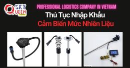 THỦ TỤC NHẬP KHẨU CẢM BIẾN MỨC NHIÊN LIỆU