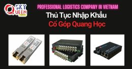 THỦ TỤC NHẬP KHẨU CỔ GÓP QUANG HỌC