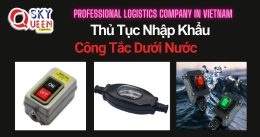 THỦ TỤC NHẬP KHẨU CÔNG TẮC DƯỚI NƯỚC