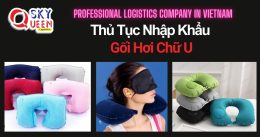 THỦ TỤC NHẬP KHẨU GỐI HƠI CHỮ U