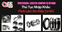 THỦ TỤC NHẬP KHẨU BỘ PHỚT LÀM KÍN KIỂU CƠ KHÍ