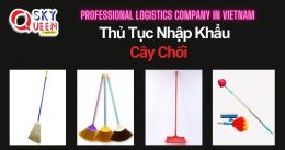 THỦ TỤC NHẬP KHẨU CÂY CHỔI