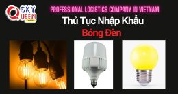 THỦ TỤC NHẬP KHẨU BÓNG ĐÈN