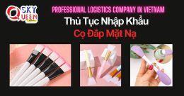 THỦ TỤC NHẬP KHẨU CỌ ĐẮP MẶT NẠ