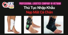THỦ TỤC NHẬP KHẨU NẸP MẮT CÁ CHÂN