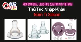 THỦ TỤC NHẬP KHẨU NÚM TI SILICON