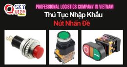 THỦ TỤC NHẬP KHẨU NÚT NHẤN ĐỀ